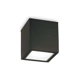 Ideal Lux - Plafoniera Moderna Techo Metallo Nero 1 Luce Gu10 Big