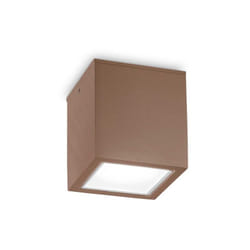 Ideal Lux - Plafoniera Moderna Techo Metallo Coffee 1 Luce Gu10 Big