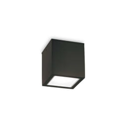 Ideal Lux - Plafoniera Moderna Techo Metallo Nero 1 Luce Gu10 Small