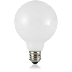 10 Lampadine Led Globo D95 E27 8 Watt 3000 k Dimmerabile Bianca