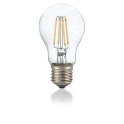 Ideal Lux - 10 Lampadine Led Goccia E27 4 Watt 4000 k H.10,5 Trasparente