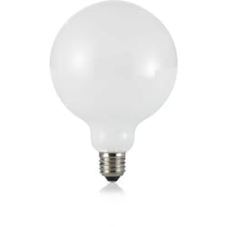 Ideal Lux - 10 Lampadine Led Globo D125 E27 8 Watt 4000 k 760 Lm Bianca