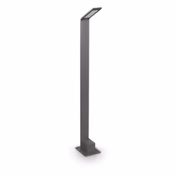 Collezione AGOS LUCE E DESIGN Corpo luce in alluminio pressofuso verniciato a polveri con h. 80 cm colore antracite.. Diffuso ...