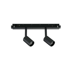 Ideal Lux - sistema lineare ego track double 05W 3000K on off bk