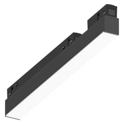 Ideal Lux - Supporto Lineare Binario Dali Ego Alluminio Nero Led 7W 3000K