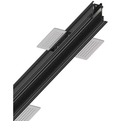 Profilo Incassato 100Cm Ego Alluminio Nero
