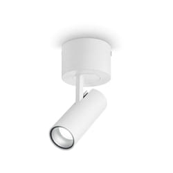 Ideal Lux - Plafoniera Moderna Play Alluminio Bianco Led 7W 3000K Luce Calda