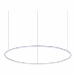 Collezione HULAHOOP ILLUMINARE CON UN PIZZICO DI ALLEGRIA Sospensione ad anello diam.81.5 cm con rosone e montatura in metall ...