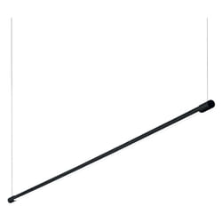 Sospensione Industrial-Minimal Yoko Alluminio-Plastiche Nero Led 16W 3000K