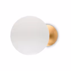 Collezione ECLISSI BAGLIORI DI LUCE Applique 1 luce Led 11 W inclusa tonalità calda. Montatura diam. 30 cm in metallo rifinit ...