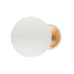 Ideal Lux - Applique Contemporanea Eclissi Metallo Oro Led 11W 3000K Luce Calda