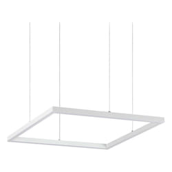 Sospensione Moderna Oracle Alluminio-Materie Plastiche Bianco Led 33W 3000K