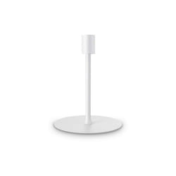 Ideal Lux - Lampade Da Scrivania - Ufficio Set Metallo Bianco 1 Luce E27 Small