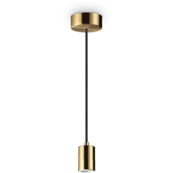 Ideal Lux - Lampadari e Sospensioni Set Metallo Ottone 1 Luce E27