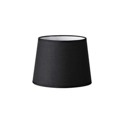 Paralume Cono Set Tessuto Nero D20