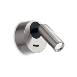 Ideal Lux - Applique Moderna Bean Round Metallo Cromo Led 3W 3000K Luce Calda