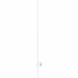 Collezione ESSENCE LESS IS MORE Applique moderna realizzata con base e corpo luce in alluminio verniciato a polveri bianco. D ...