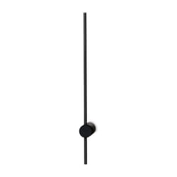 Applique Industrial-Minimal Essence Metallo Nero Led 11W 3000K Luce Calda