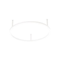 Ideal Lux - Plafoniera Moderna Oracle Alluminio-Materie Plastiche Bianco Led 32W 3000K