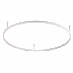 Collezione ORACLE LUCE MINIMAL Lampada da soffitto costituita da una montatura sottile in alluminio verniciato nero opaco e d ...