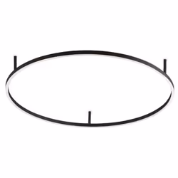 Collezione ORACLE LUCE MINIMAL Lampada da soffitto costituita da una montatura sottile in alluminio verniciato bianco opaco e ...