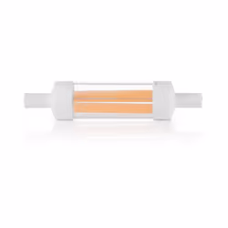 Lampadine Ideal Lux LAMPADINE DI QUALITA' AL MIGLIOR PREZZO Confezione da 10 Lampadine Led R7s 6 W 3000K (luce calda) dimmera ...