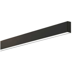 Lampada Lineare Steel Alluminio Nero 2 Luci Led 36W 4000K Luce Naturale