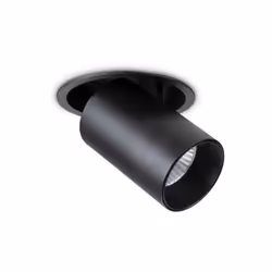 Collezione NOVA FARETTI LINEARI ORIENTABILI Faretto tubolare h.11 cm diam. 10 cm con base e montatura in alluminio con finitu ...