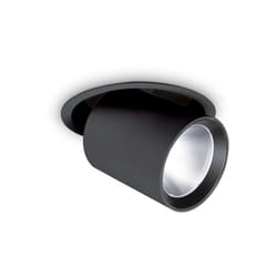 Ideal Lux - Faretto Tubolare Moderno Nova Alluminio Nero Led 30W 4000K Luce Naturale
