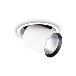 Ideal Lux - Faretto Tubolare Moderno Nova Alluminio Bianco Led 30W 4000K Luce Naturale