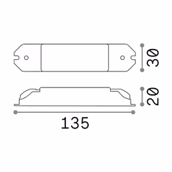 Collezione LIKA ACCESSORI IDEAL LUX Driver dimmerabile per serie Lika..