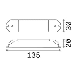 Driver Dimmerabile Dali Lika Metallo 10W 700Ma