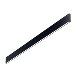 Ideal Lux - Applique Moderna Linus Alluminio Nero Led 32W 4000K Luce Naturale