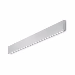 Collezione LINUS FORME ESSENZIALI Lampada lineare 120 cm in alluminio con illuminazione diretta e indiretta per applicazione  ...