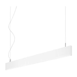 Sospensione Modulare Moderna Linus Alluminio Bianco Led 32W 4000K Luce Naturale