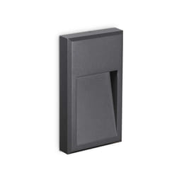 Appliques - Lampade Da Parete Febe-2 Metallo Antracite Led 6W 3000K Luce Calda