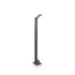 Ideal Lux - Piantana Moderna Agos Alluminio Antracite Led 6,5W 4000K 90Cm