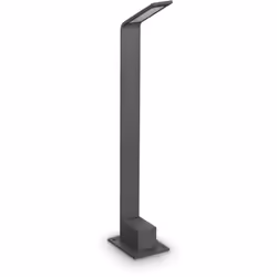 Corpo luce in alluminio pressofuso verniciato a polveri. Diffusore in acrilico trasparente satinato. L 95 x H 600 x P 150 mm ...