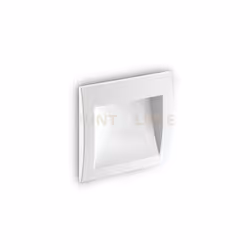 Corpo luce da incasso in alluminio pressofuso verniciato a polveri. Diffusore in vetro temperato trasparente. Disponibile nel ...