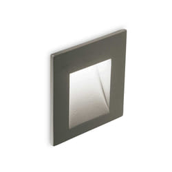 Ideal Lux - Corpo Luce Incasso Alluminio Antracite Led 2W 3000K Luce Calda