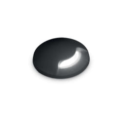 Calpestabile Da Incasso Moderno Way One Plastica Nera 1 Luce G9 2W 3000K