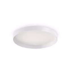 Collezione FLY FONTI LUMINOSE ADATTE AD OGNI AMBIENTE Plafoniera con base circolare diam.35 cm con luce Led 18 W.. Corpo luce ...