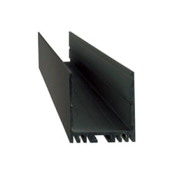 Profilo Trimless Vision Alluminio Nero 200Cm