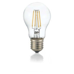 10 Lampadine Led Goccia Classic E27 8 Watt 3000 k 860 Lm Cri 90 Trasparente