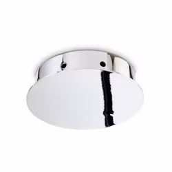 Collezione ROSONE ACCESSORI IDEAL LUX Rosone magnetico tondo in metallo cromo con8 fori laterali perdecentramenti..