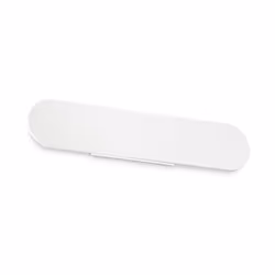 Collezione ECHO LUCE DISCRETA E VERY COOL Lampada da parete moderna, realizzata con base e diffusore interamente in alluminio ...