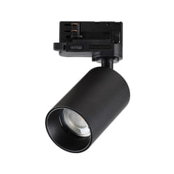 Ideal Lux - Faretto Binario Byte Metallo Nero 1 Luce Gu10 7W 3000K Luce Calda