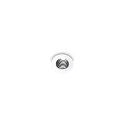 Faretto Incassonato One Metallo Bianco Led 2W 3000K Luce Calda D1,8Cm
