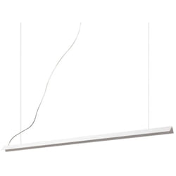 Ideal Lux - Sospensione Moderna V-Line Metallo Bianco Led 20W 3000K Luce Calda