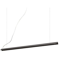 Ideal Lux - Sospensione Moderna V-Line Metallo Nero Led 20W 3000K Luce Calda